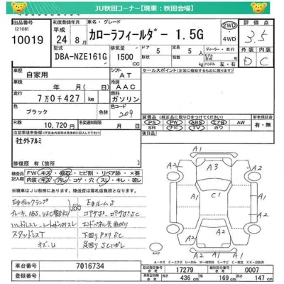 Toyota Corolla Fielder