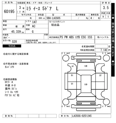 Daihatsu MIRA E S