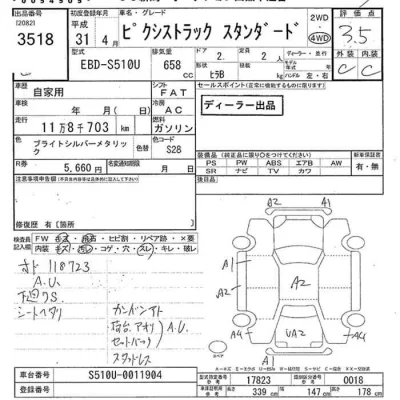 Toyota Pixis Truck