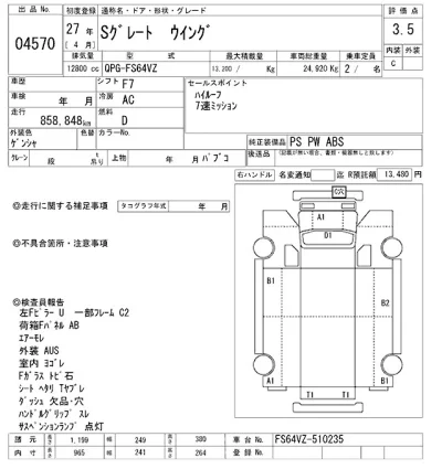 Mitsubishi FUSO SUPER GREAT