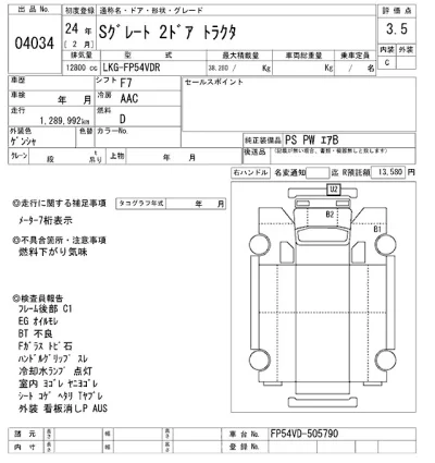 Mitsubishi FUSO SUPER GREAT