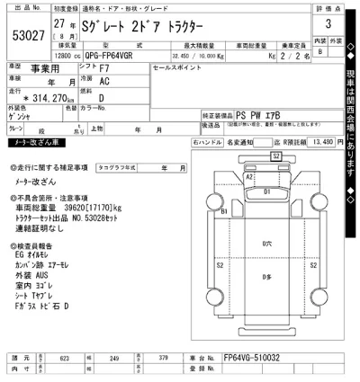 Mitsubishi FUSO SUPER GREAT