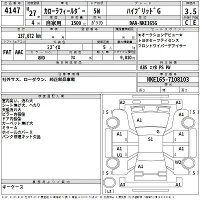 Toyota Corolla Fielder