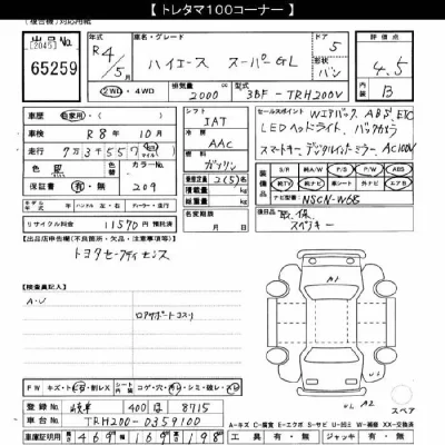 Toyota HiAce Van