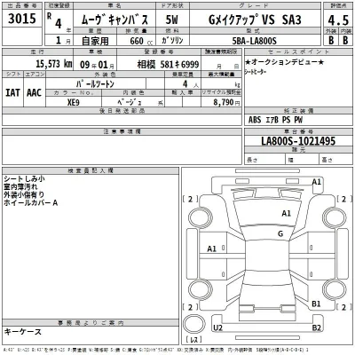 Daihatsu MOVE CANBUS