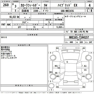 Toyota Corolla Fielder