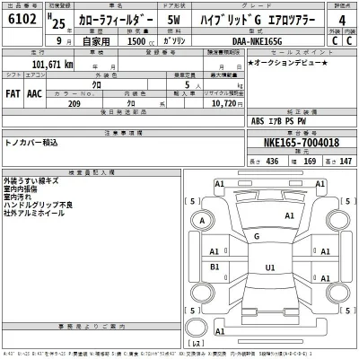 Toyota Corolla Fielder