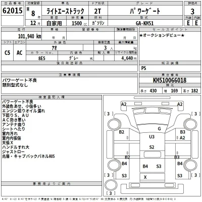 Toyota Lite Ace Truck