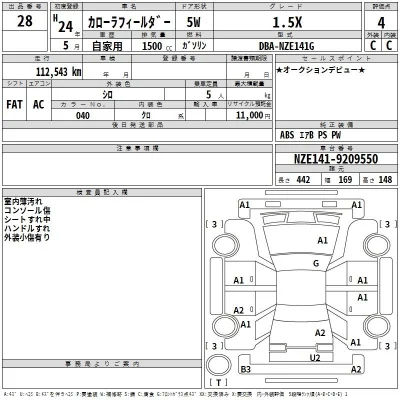 Toyota Corolla Fielder