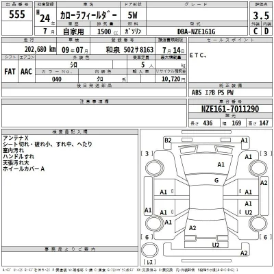 Toyota Corolla Fielder