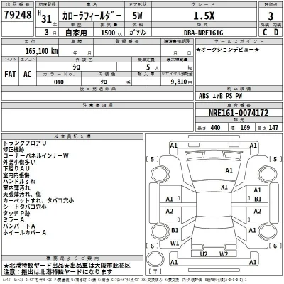 Toyota Corolla Fielder
