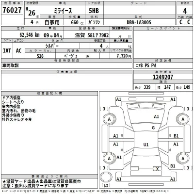 Daihatsu MIRA E S