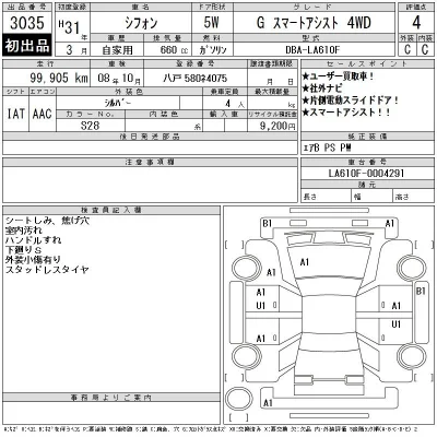 Subaru CHIFFON