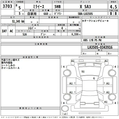 Daihatsu MIRA E S