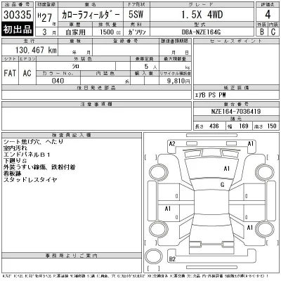 Toyota Corolla Fielder