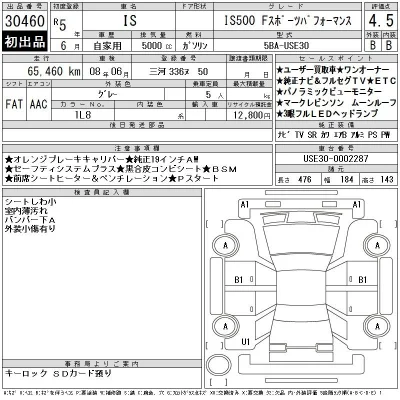 Lexus IS500