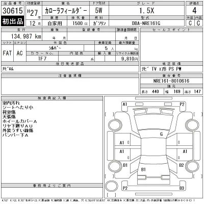 Toyota Corolla Fielder