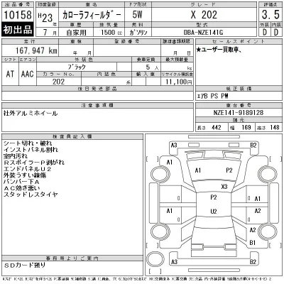 Toyota Corolla Fielder
