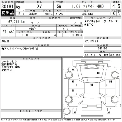 Subaru XV