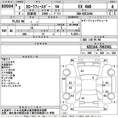 Toyota Corolla Fielder