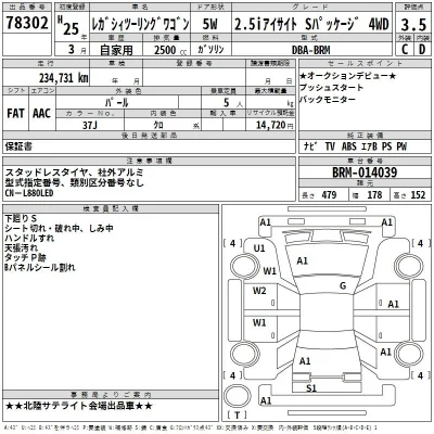 Subaru LEGACY