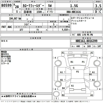 Toyota Corolla Fielder