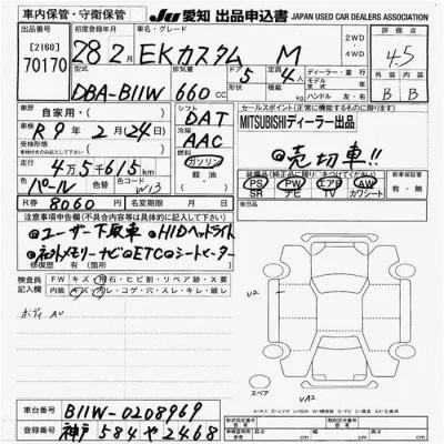 Mitsubishi EK CUSTOM