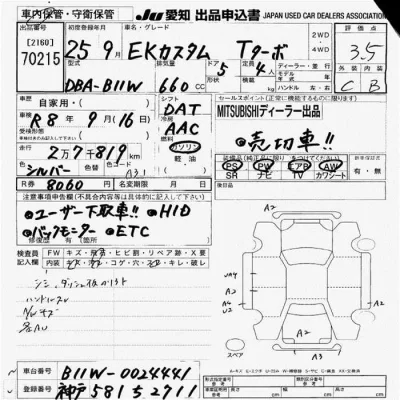 Mitsubishi EK CUSTOM