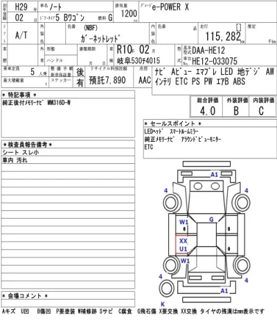 Nissan NOTE
