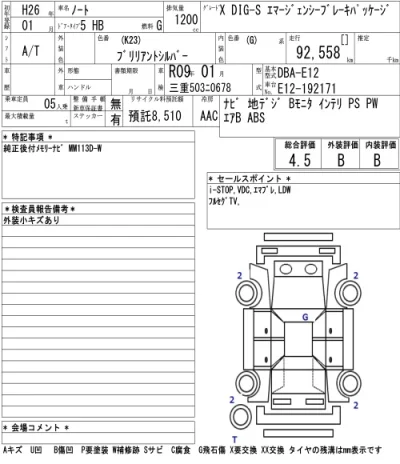 Nissan NOTE
