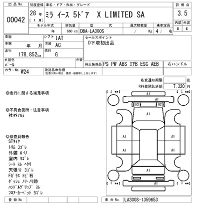 Daihatsu MIRA E S