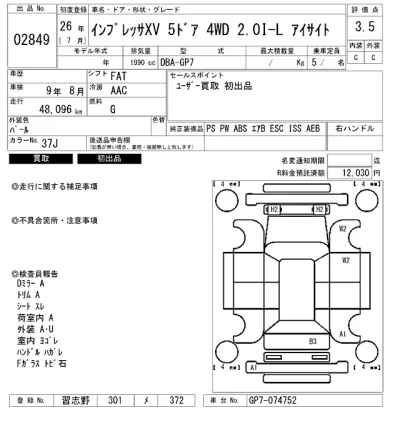 Subaru IMPREZA