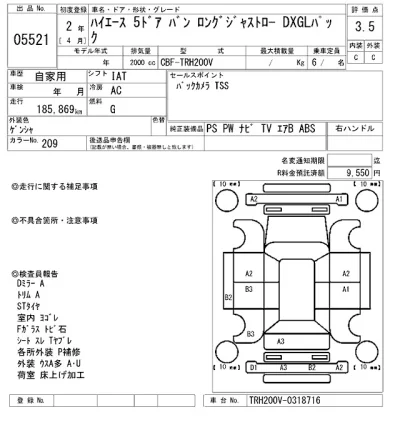 Toyota HiAce Van