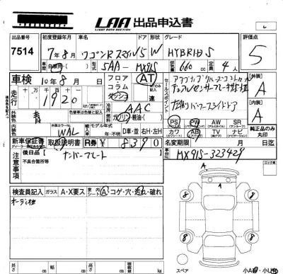 Suzuki WAGON R SMILE
