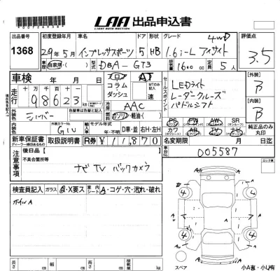 Subaru IMPREZA