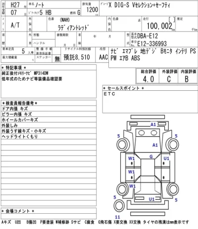 Nissan NOTE