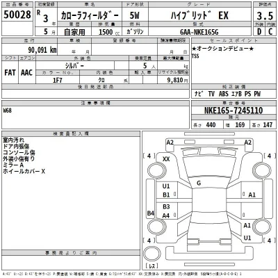Toyota Corolla Fielder