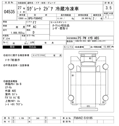 Mitsubishi FUSO SUPER GREAT