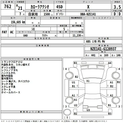 Toyota Corolla Axio
