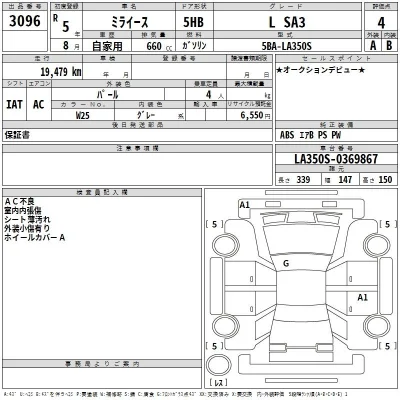 Daihatsu MIRA E S