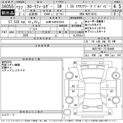 Toyota Corolla Fielder