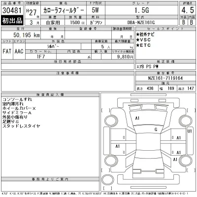 Toyota Corolla Fielder