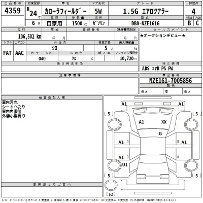 Toyota Corolla Fielder