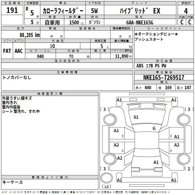 Toyota Corolla Fielder