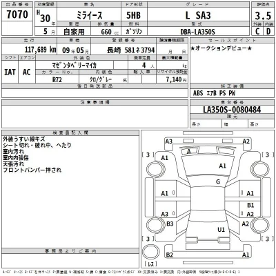Daihatsu MIRA E S