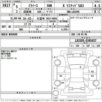 Daihatsu MIRA E S