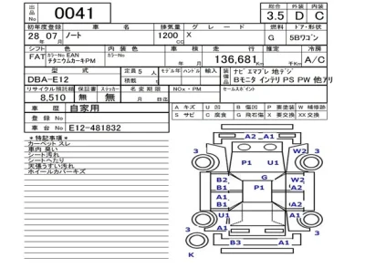 Nissan NOTE