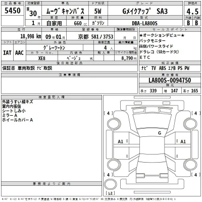 Daihatsu MOVE CANBUS