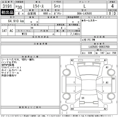 Daihatsu MIRA E S