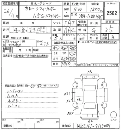 Toyota Corolla Fielder